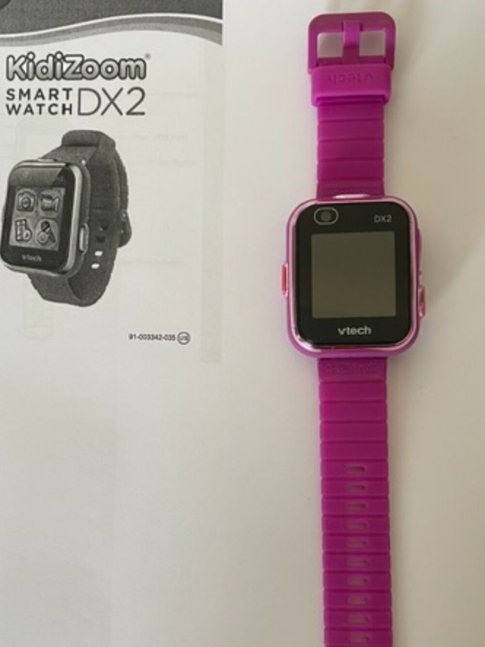 VTech KidiZoom Smartwatch DX2, Purple (English Version)